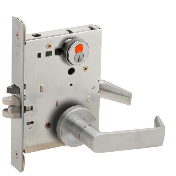 Schlage Grade 1 Entrance Office with Auto Unlocking Mortise Lock, Schlage FSIC With Construction Core, 06 Le L9056T 06A 626 L583-363